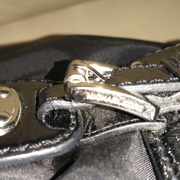 VINTAGE!! MICHAEL KORS BLACK GANSEVOORT HANDBAG / PURSE / TOTE 2009 COLLECTION - Picture 8 of 12